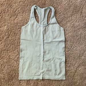 Lululemon swiftly tech tank top baby blue